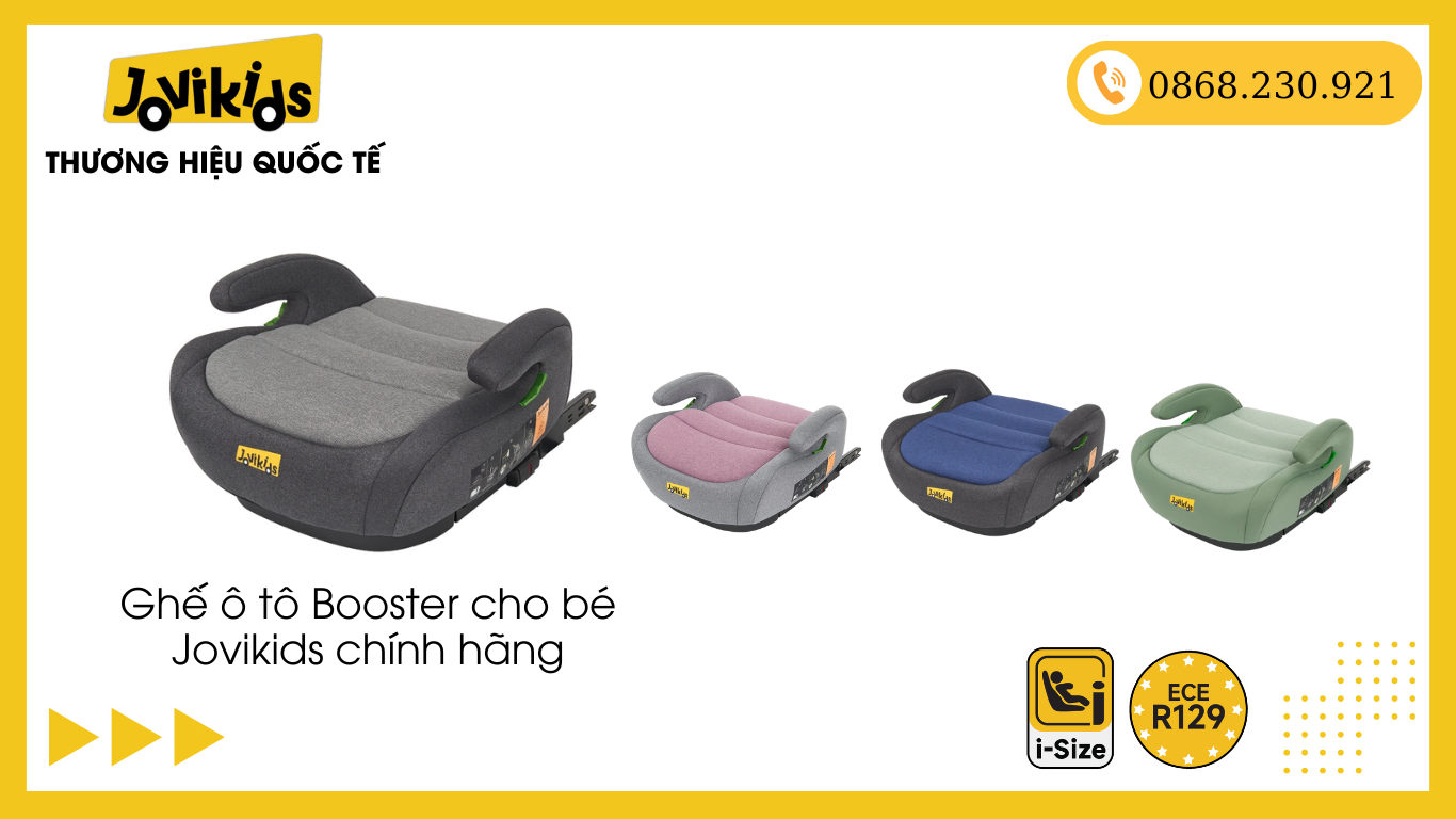Ghế ô tô booster cho bé