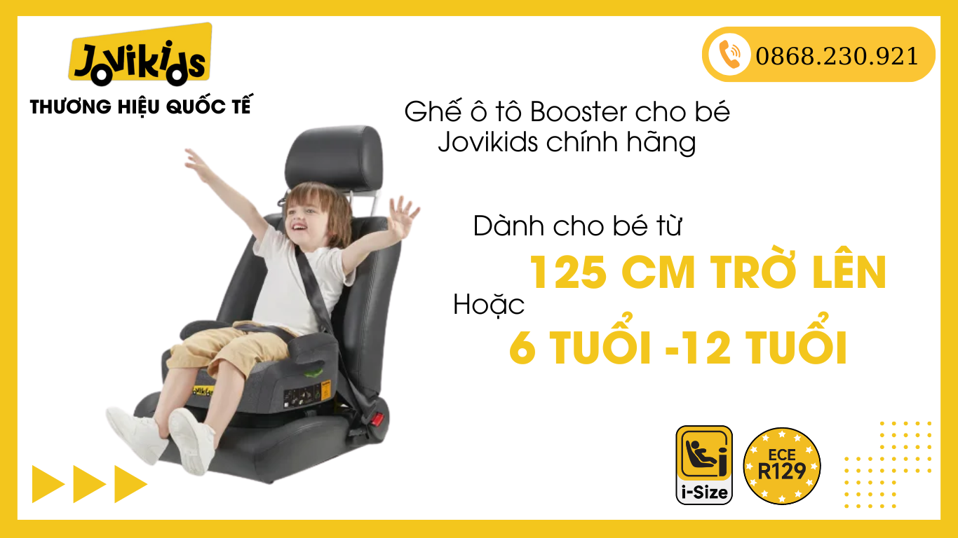 Ghế ô tô booster cho bé