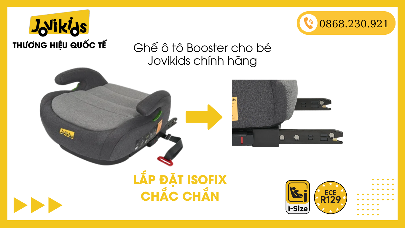 Ghế ô tô booster cho bé