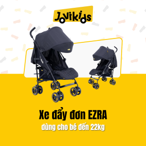 Xe đẩy trẻ em đơn Jovikids Ezra cho bé 0-36 tháng