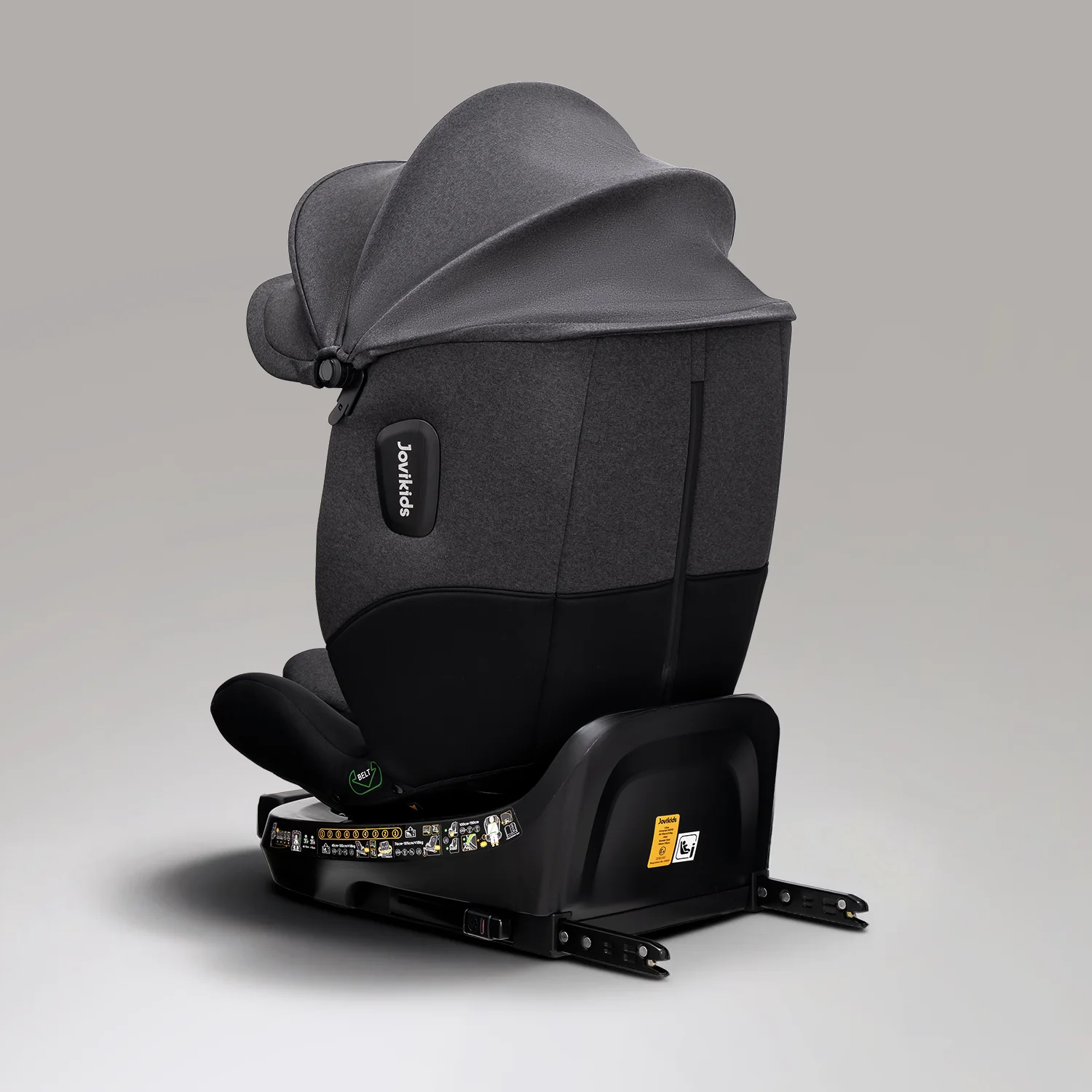 Jovikids Ranger 2 - Ghế ô tô trẻ em xoay 360° cho bé cao 40-150cm